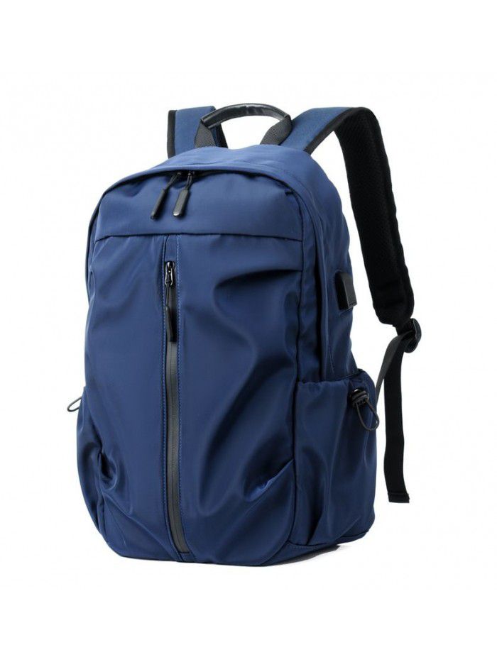 Leisure backpack men's Backpack Travel tide brand Street simple schoolbag fashion trend computer bag travel