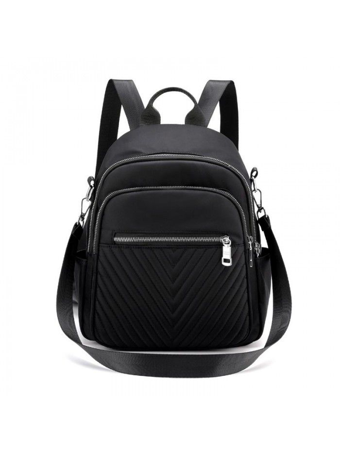 Nylon women's bag 2021 new fashion light backpack large capacity Travel Backpack fashionable women's bag