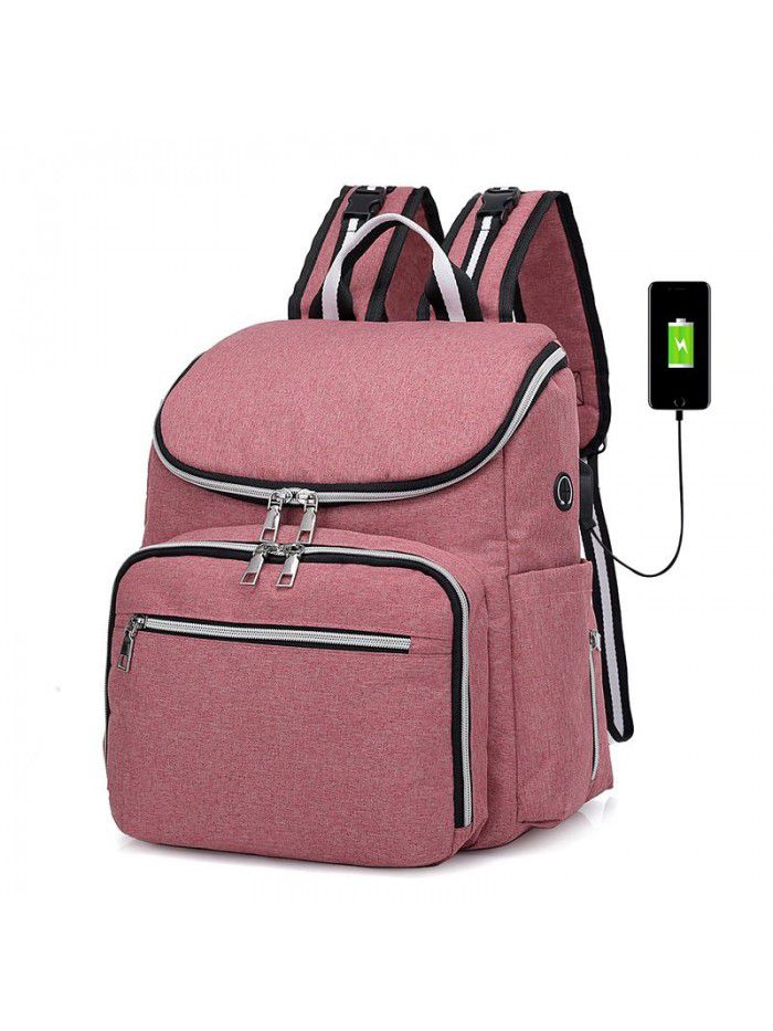 New mummy bag multi function large capacity diaper bag light folding baby mummy Backpack