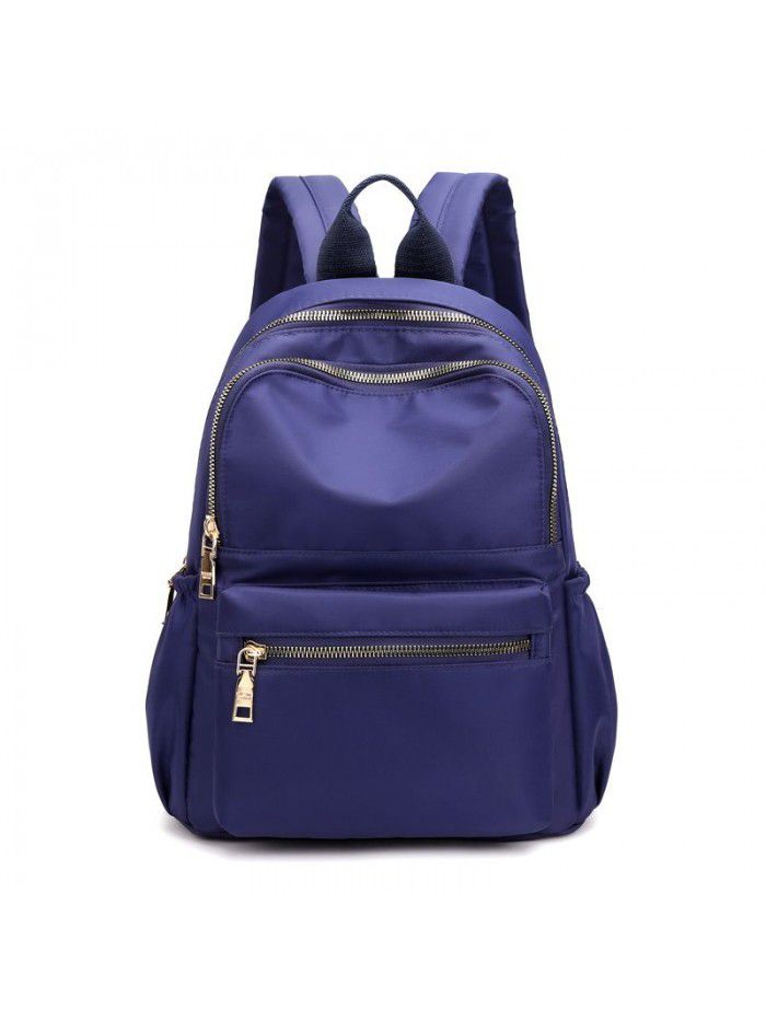 Backpack women's Nylon fashion leisure backpack simple fashion Korean student schoolbag work shopping Backpack