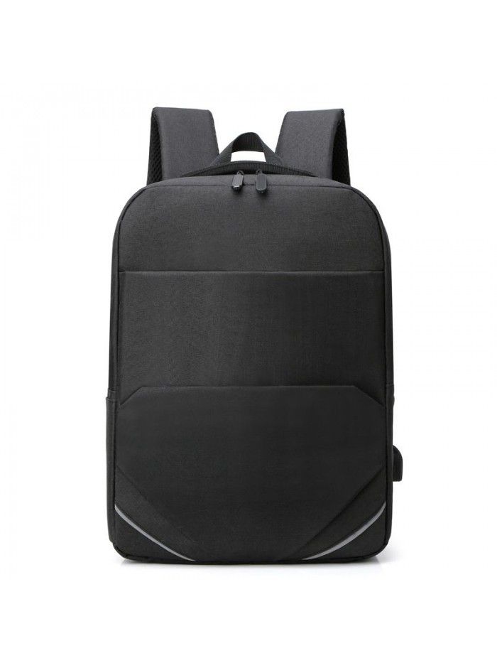 Men's leisure computer bag Korean backpack fashion trend simple backpack high school student schoolbag