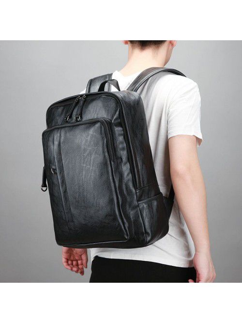 Leisure men's backpack men's backpack Korean Stude...