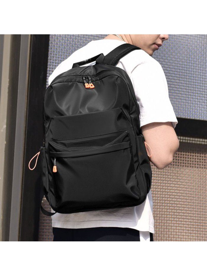  new waterproof Oxford Canvas Backpack men's large capacity leisure outdoor backpack student schoolbag