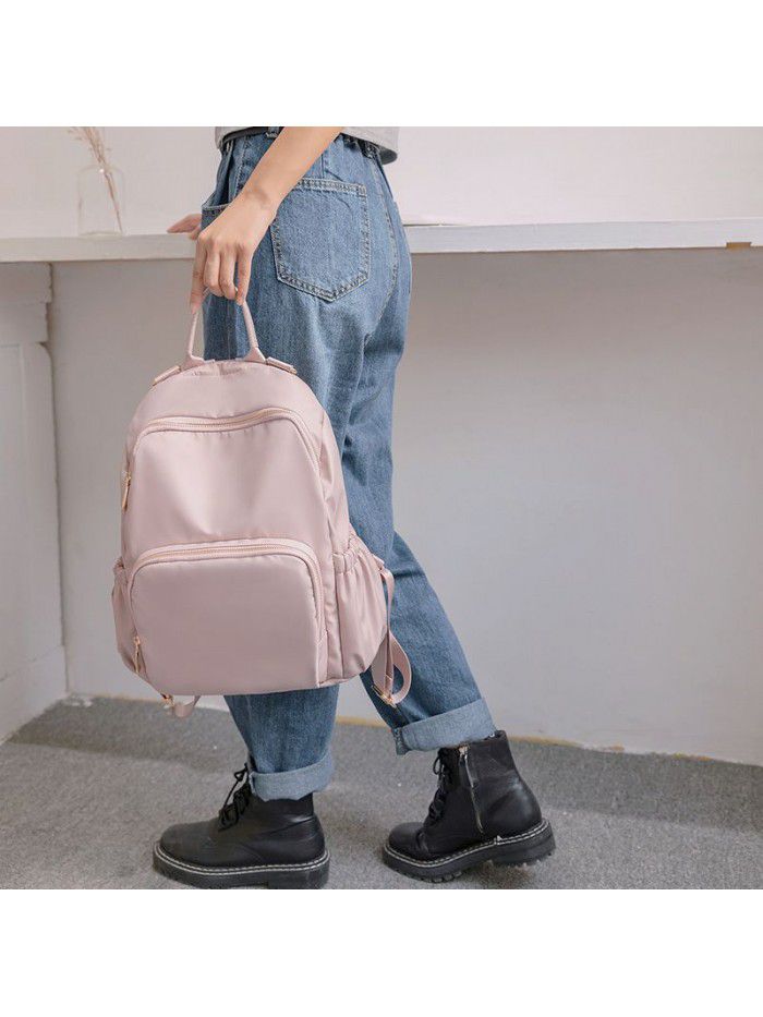 new mummy bag cross border bags women's bag simple large capacity multi function double shoulder bag mother baby bag mother baby bag