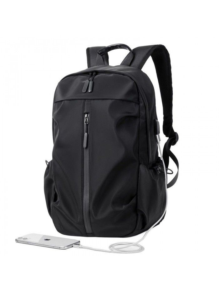 Leisure backpack men's Backpack Travel tide brand Street simple schoolbag fashion trend computer bag travel