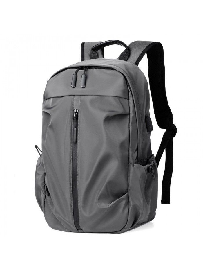 Leisure backpack men's Backpack Travel tide brand Street simple schoolbag fashion trend computer bag travel