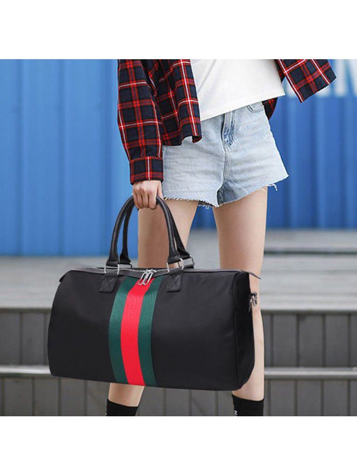 Korean new bag 22 inch suitcase travel bag large capacity travel bag carrying luggage bag net red exercise fitness bag 