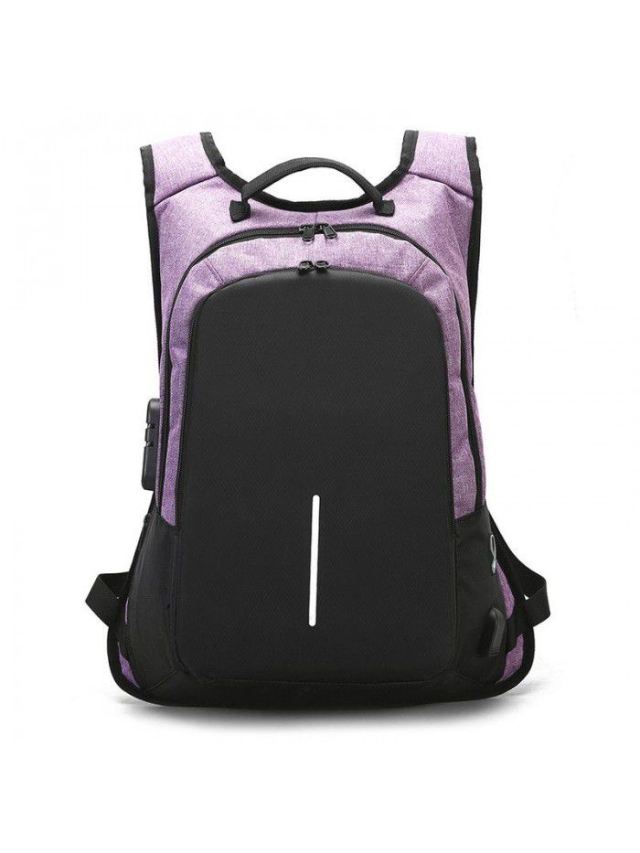 Feisha bag 2020 census backpack men's leisure USB men's backpack breathable business computer bag