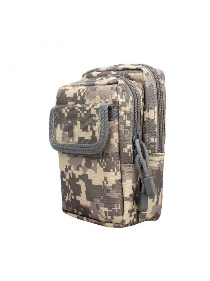 Multifunctional sports thunder bag mountaineering bag travel mobile phone bag camouflage hanging bag tactical belt waist bag