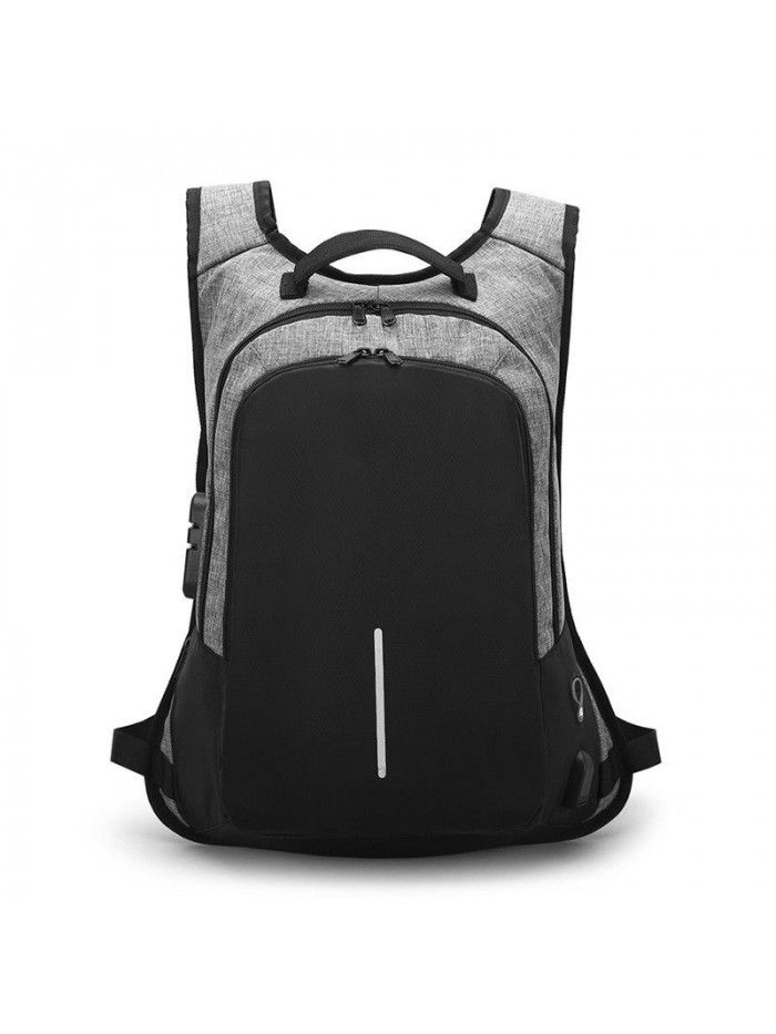 Feisha bag 2020 census backpack men's leisure USB men's backpack breathable business computer bag