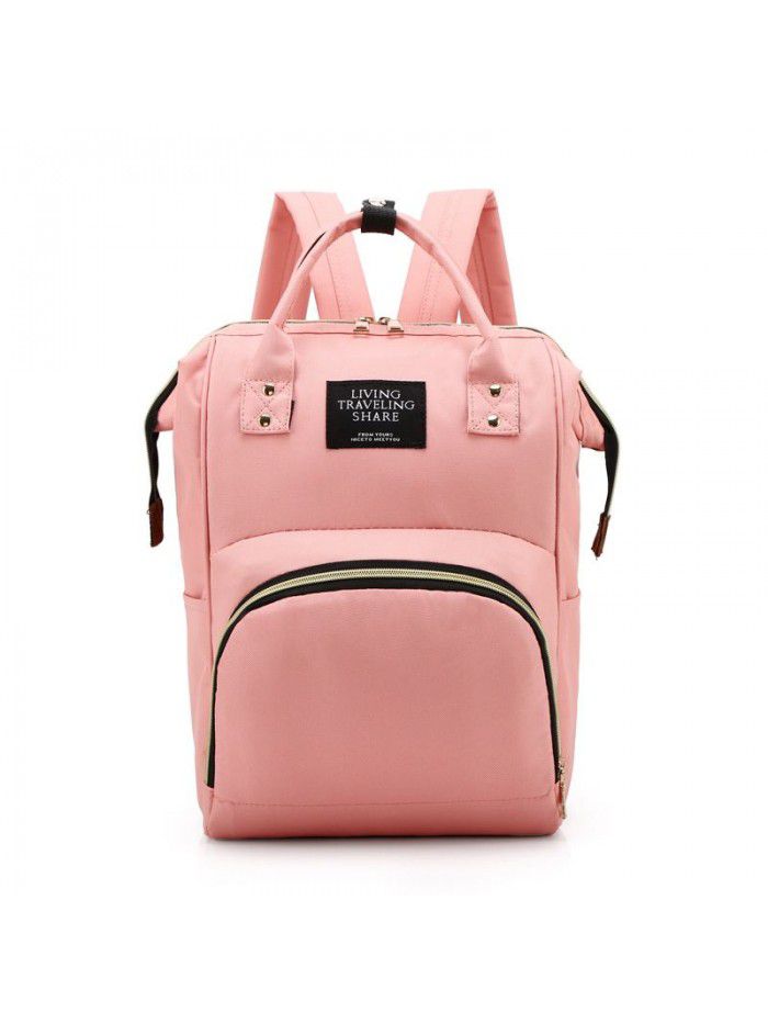 Mummy Bag double shoulder new mummy bag multi purpose mother baby bag Baoma out bag backpack custom mummy bag