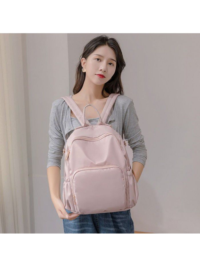 new mummy bag cross border bags women's bag simple large capacity multi function double shoulder bag mother baby bag mother baby bag