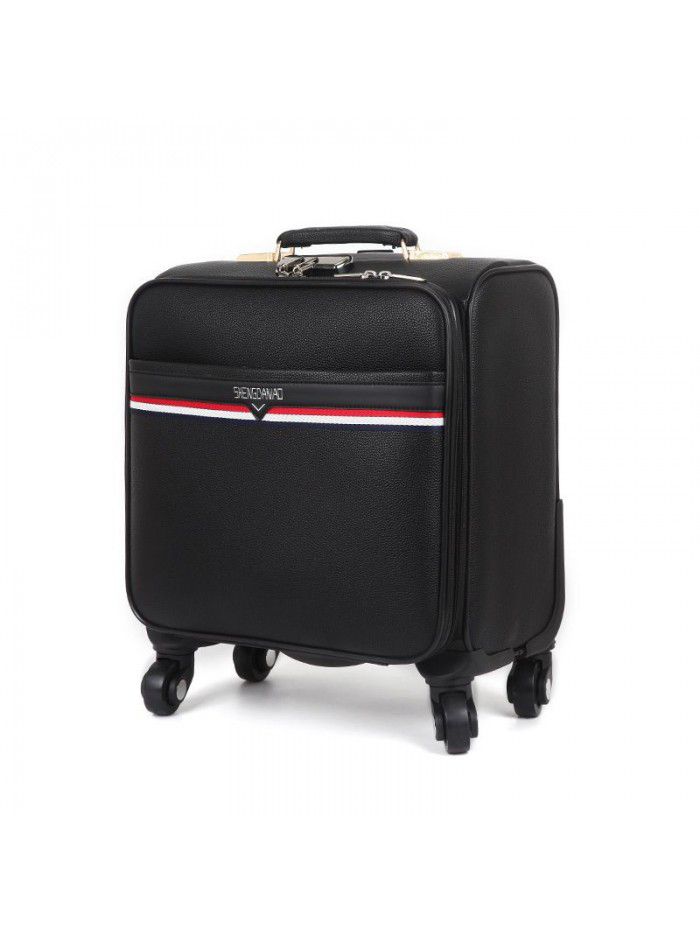 Leisure Trolley Case 18 inch men's fashion travel case small password box Korean student Trolley Case women's wholesale