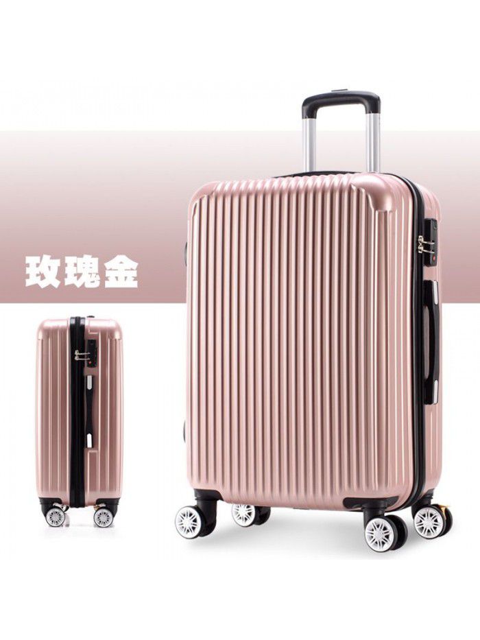 Trolley case universal wheel suitcase net red custom suitcase small female male student 20 inch code leather box 24