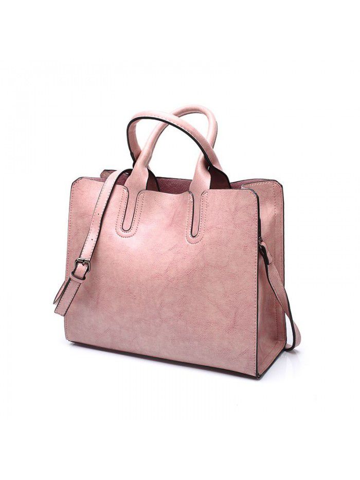 Foreign trade bag women's bag new 2021 women's handbag European and American women's fashion tote bag women's single shoulder bag