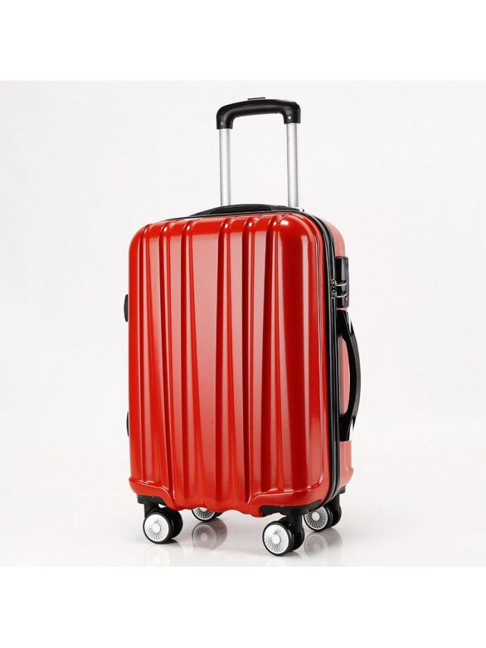 Luggage custom aluminum frame 20 inch universal wheel boarding code suitcase ins net red trolley box for men and women