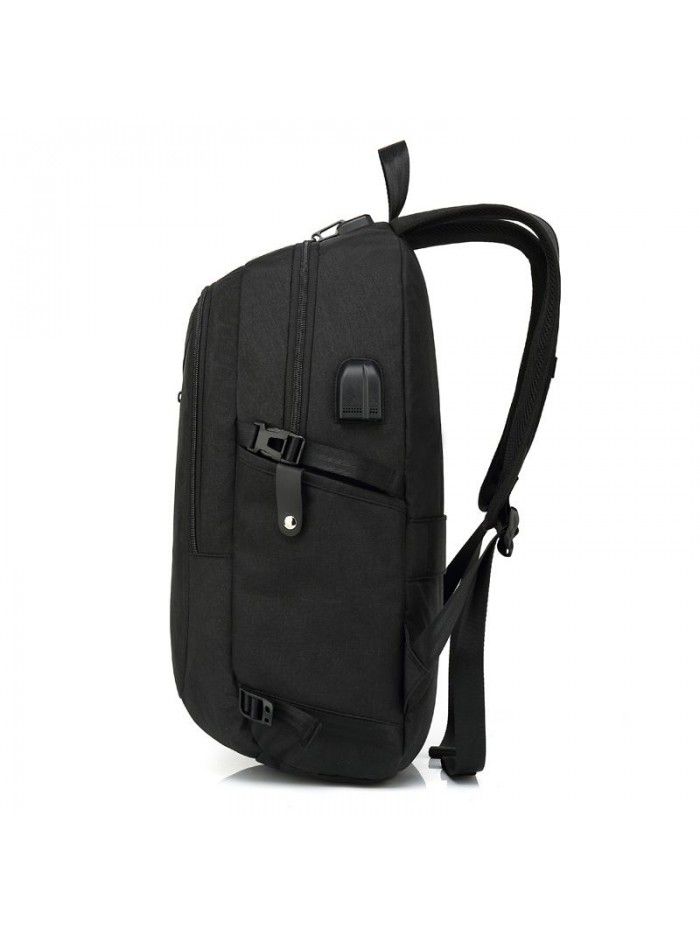 Business computer bag outdoor travel leisure travel backpack male and female USB rechargeable backpack student computer schoolbag