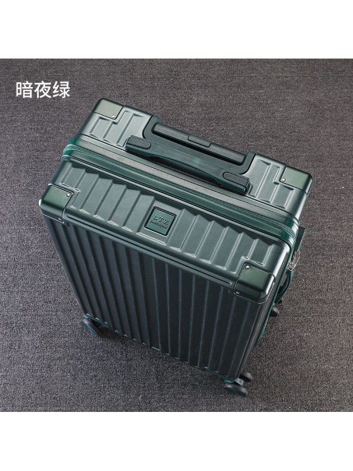 Luggage custom aluminum frame 20 inch universal wheel boarding code suitcase ins net red trolley box for men and women