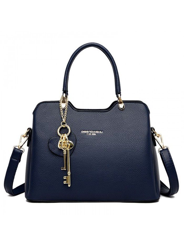 New cross border 2021 women's hand-held bag Korean fashion trend one shoulder bag mother's bag