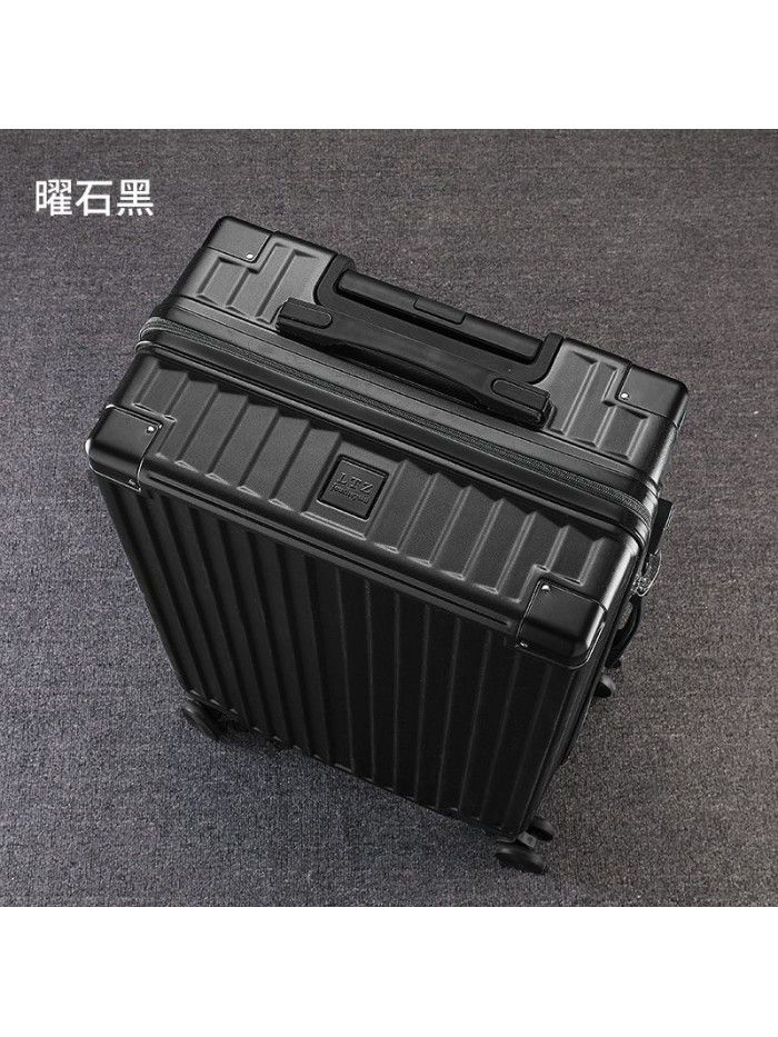 Luggage custom aluminum frame 20 inch universal wheel boarding code suitcase ins net red trolley box for men and women