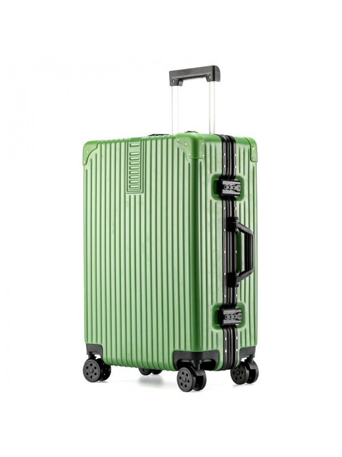 Trolley case universal wheel suitcase net red custom suitcase small female male student 20 inch code leather box 24