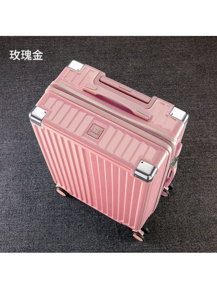 Luggage custom aluminum frame 20 inch universal wheel boarding code suitcase ins net red trolley box for men and women