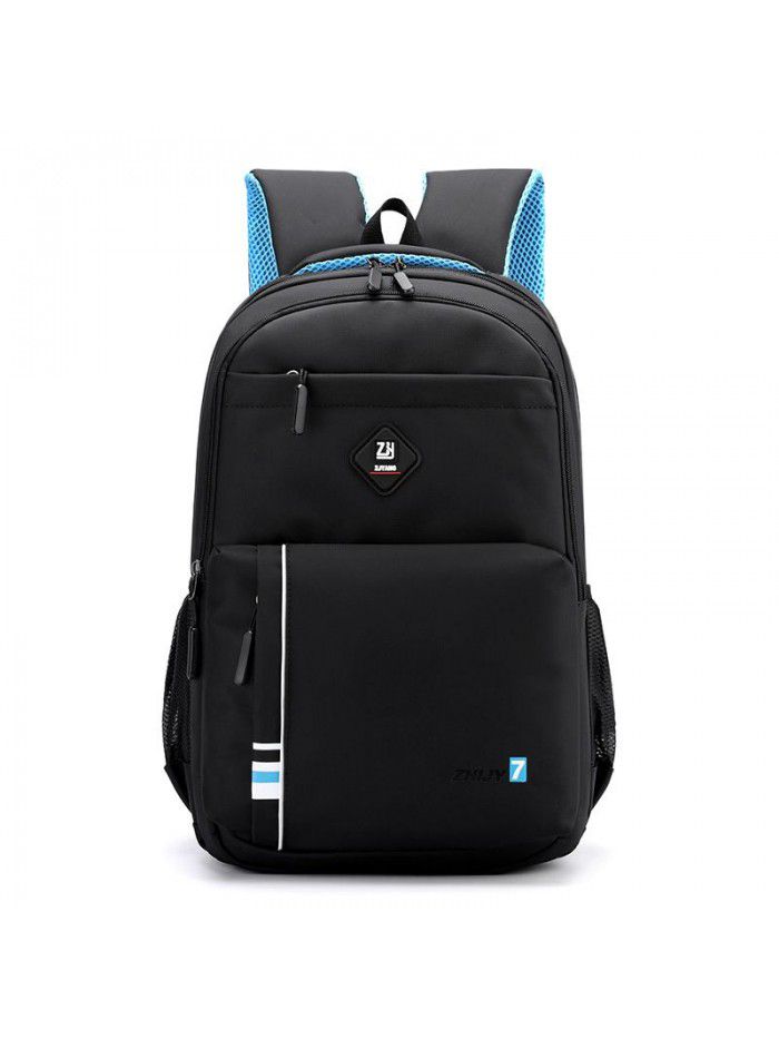 Wholesale backpack 2021 new business computer backpack men's leisure Korean travel bag simple fashion student schoolbag