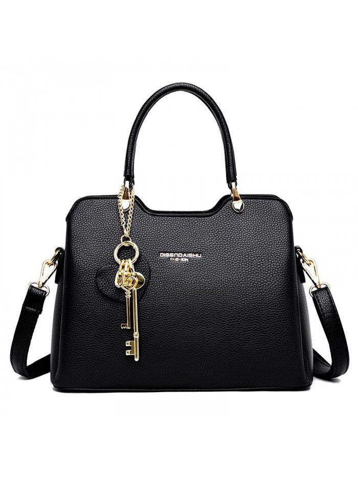 New cross border 2021 women's hand-held bag Korean fashion trend one shoulder bag mother's bag