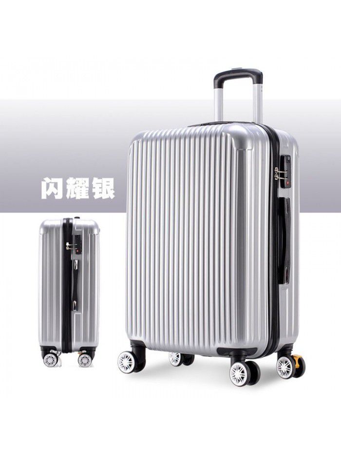 Trolley case universal wheel suitcase net red custom suitcase small female male student 20 inch code leather box 24