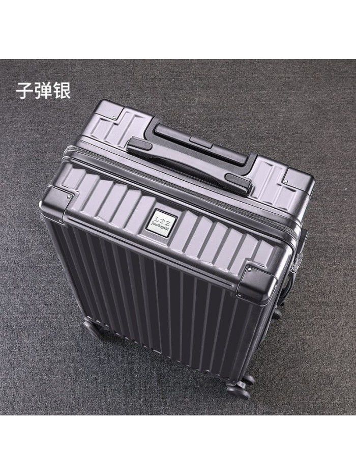 Luggage custom aluminum frame 20 inch universal wheel boarding code suitcase ins net red trolley box for men and women