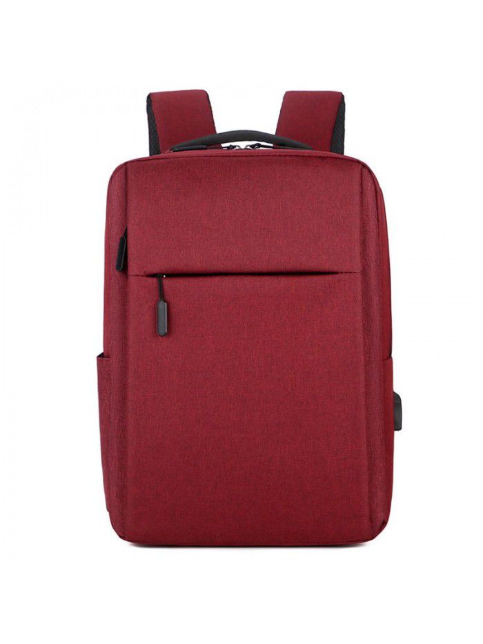 Xiaomi same backpack men's computer backpack custom business leisure splash proof Oxford cloth schoolbag