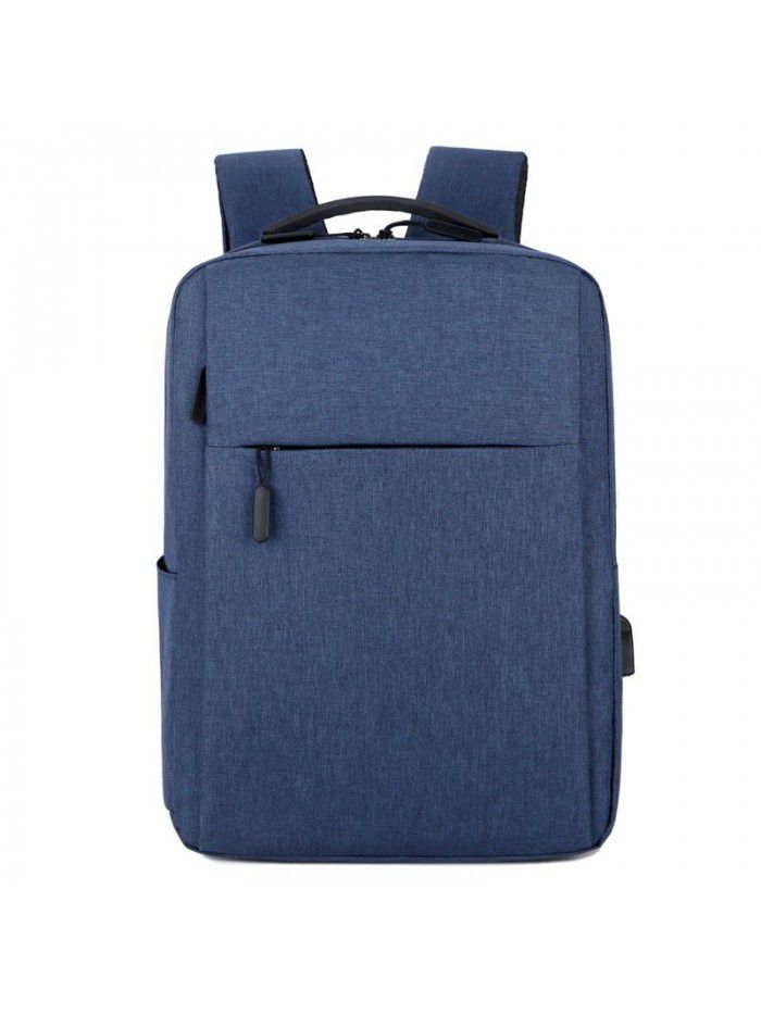 Xiaomi same backpack men's computer backpack custom business leisure splash proof Oxford cloth schoolbag