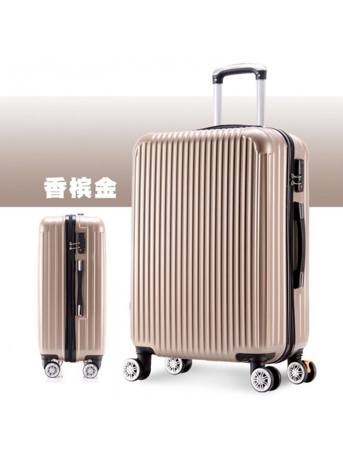 Trolley case universal wheel suitcase net red custom suitcase small female male student 20 inch code leather box 24