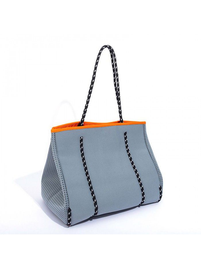 [cross border stock] breathable perforated diving beach bag high capacity women's One Shoulder Tote Bag Mommy bag