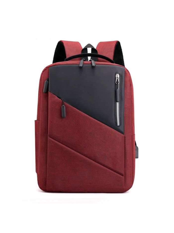 Cross border new business backpack men's fashion large capacity convenient fashion backpack student bag can be customized