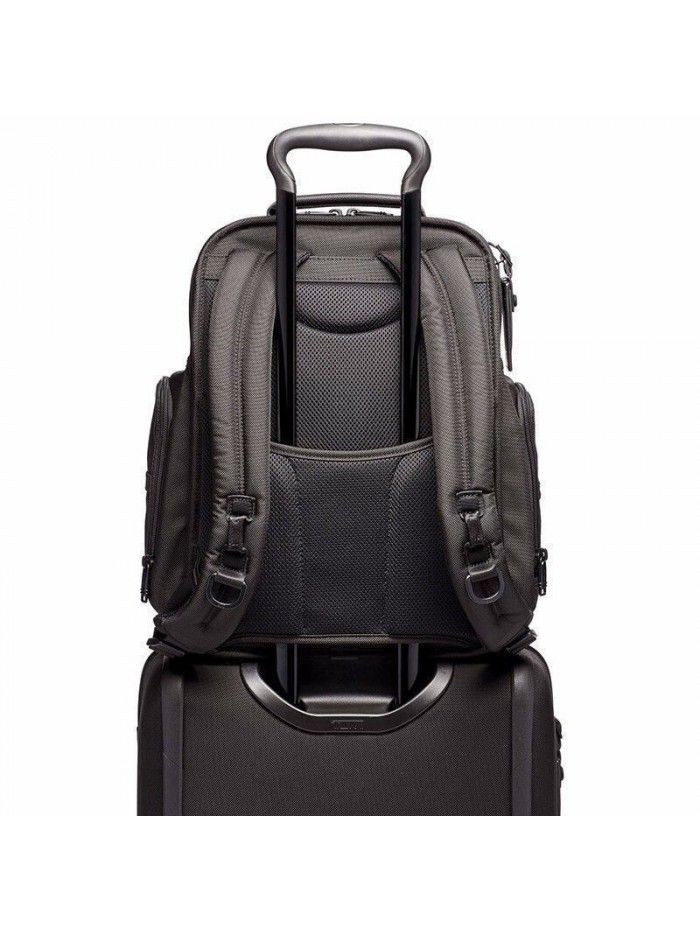 Tumi tumin alpha3 series ballistic nylon men's black business backpack computer bag backpack 578d3