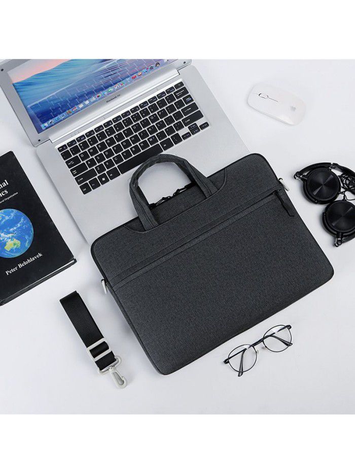 Cute portable tablet computer bag Single Shoulder Messenger women's leisure bag 14 inch notebook handbag customized wholesale