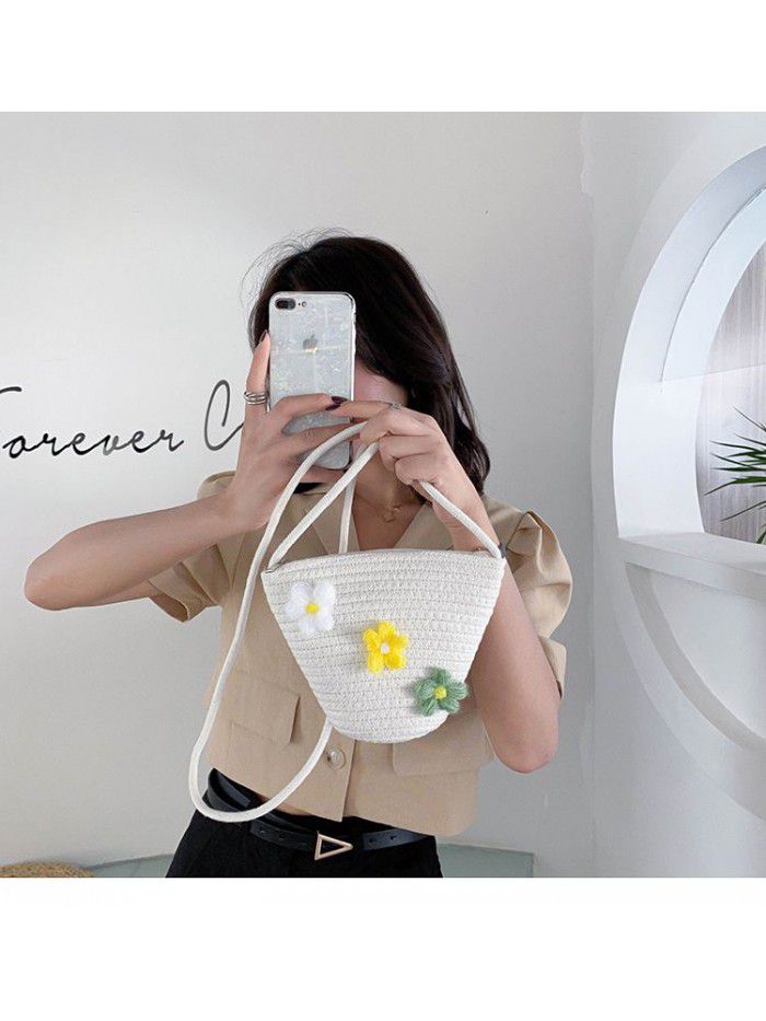 Summer straw bag women's bag 2020 fashion new fashion One Shoulder Messenger Bag versatile lady's handbag