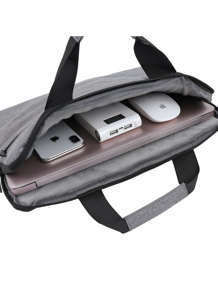  new portable laptop bag, light inner bag, one shoulder cross carrying Apple Xiaomi Huawei computer bag