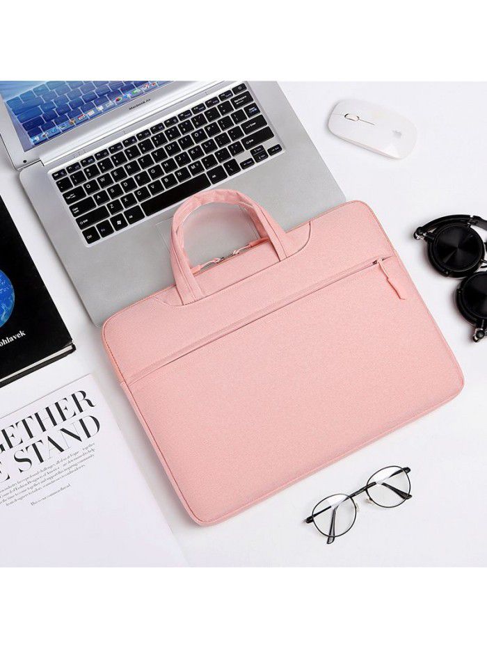 Cute portable tablet computer bag Single Shoulder Messenger women's leisure bag 14 inch notebook handbag customized wholesale