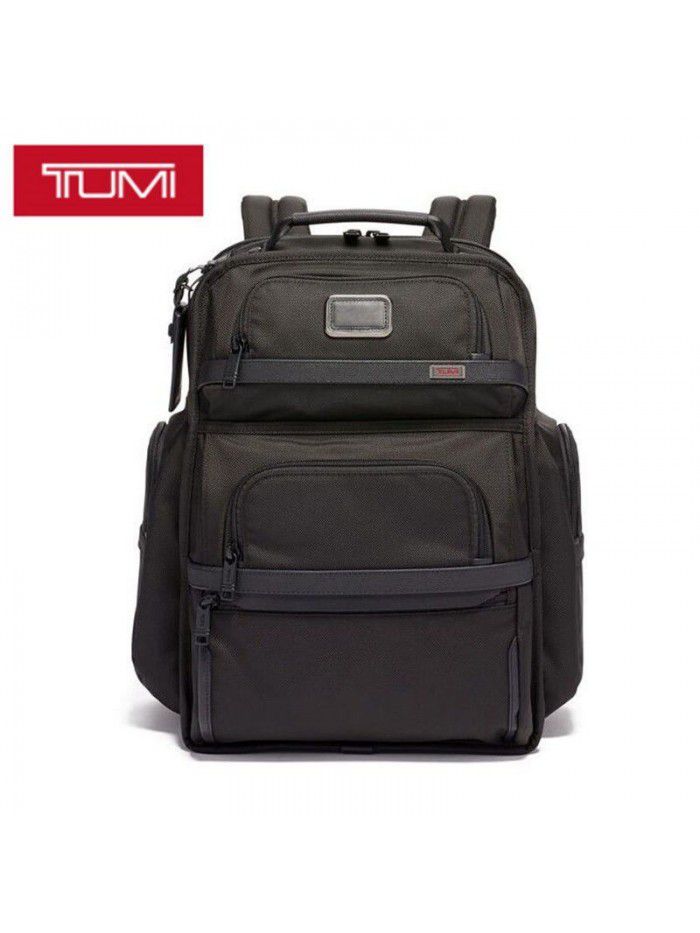 Tumi tumin alpha3 series ballistic nylon men's black business backpack computer bag backpack 578d3