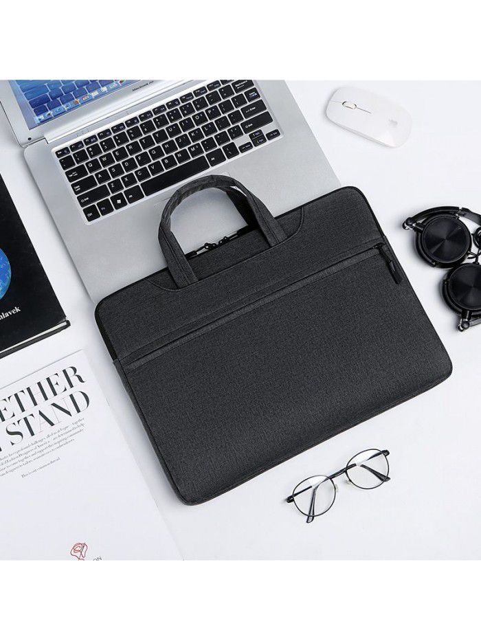 Cute portable tablet computer bag Single Shoulder Messenger women's leisure bag 14 inch notebook handbag customized wholesale