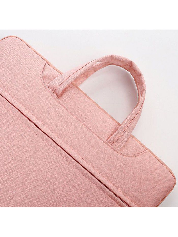 Cute portable tablet computer bag Single Shoulder Messenger women's leisure bag 14 inch notebook handbag customized wholesale