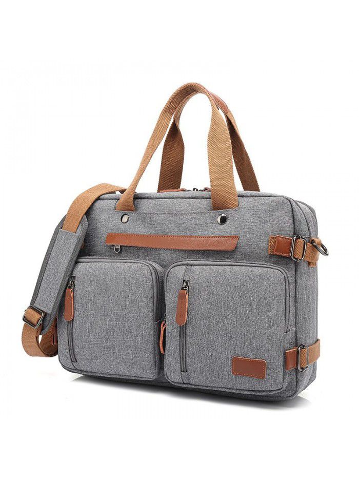 Factory direct cross border backpack men's and women's business backpack slant across handbag computer bag spot wholesale