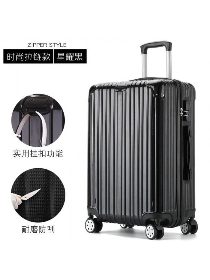 Trolley case universal wheel suitcase net red custom suitcase small female male student 20 inch code leather box 24