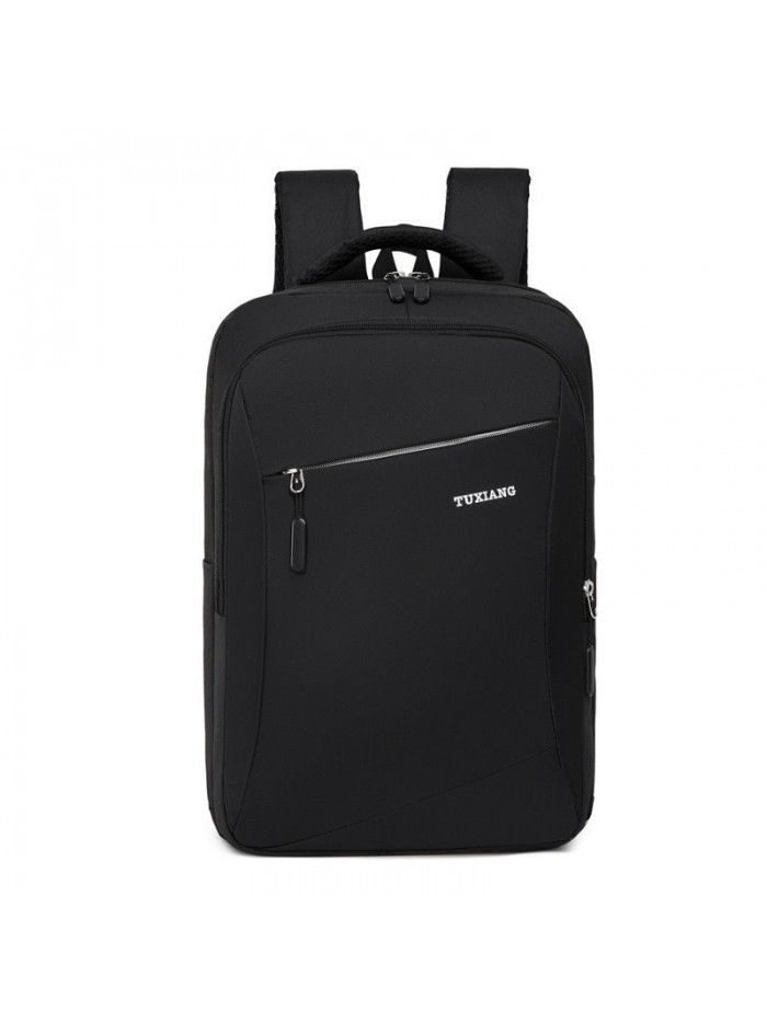  new business bag USB rechargeable schoolbag travel splash proof laptop bag wholesale Backpack