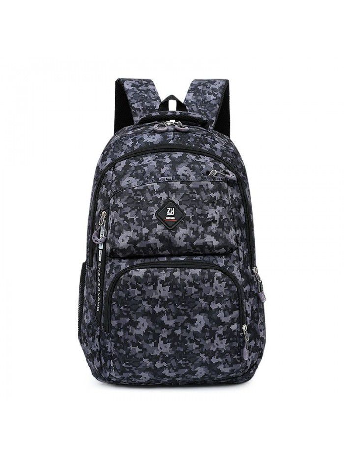 New camouflage backpack large capacity outdoor travel computer backpack boys and girls schoolbag spot wholesale customization