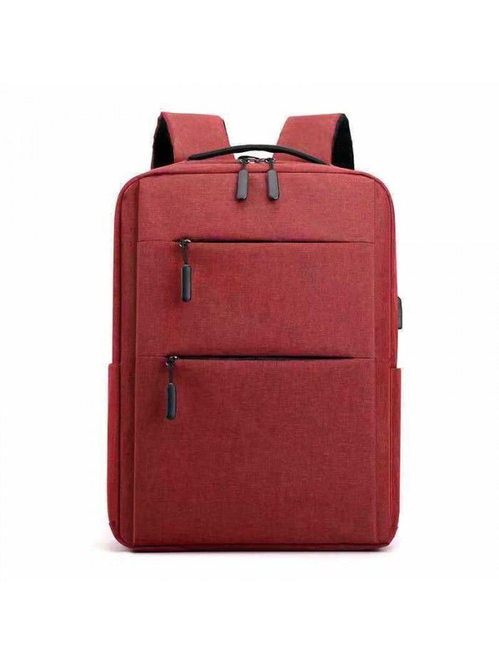 Cross border 2021 new business bag USB charging schoolbag travel waterproof Laptop Bag Backpack