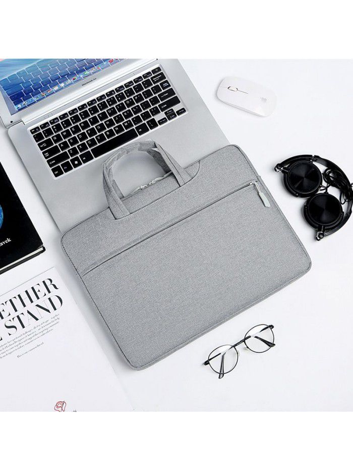 Cute portable tablet computer bag Single Shoulder Messenger women's leisure bag 14 inch notebook handbag customized wholesale