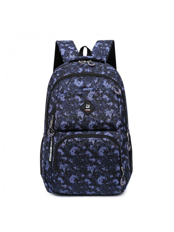 New camouflage backpack large capacity outdoor travel computer backpack boys and girls schoolbag spot wholesale customization